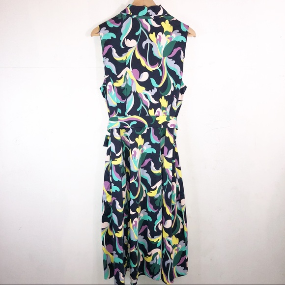 NWOT Isaac Mizrahi Shirt Dress Sz 14 - Picture 5 of 7
